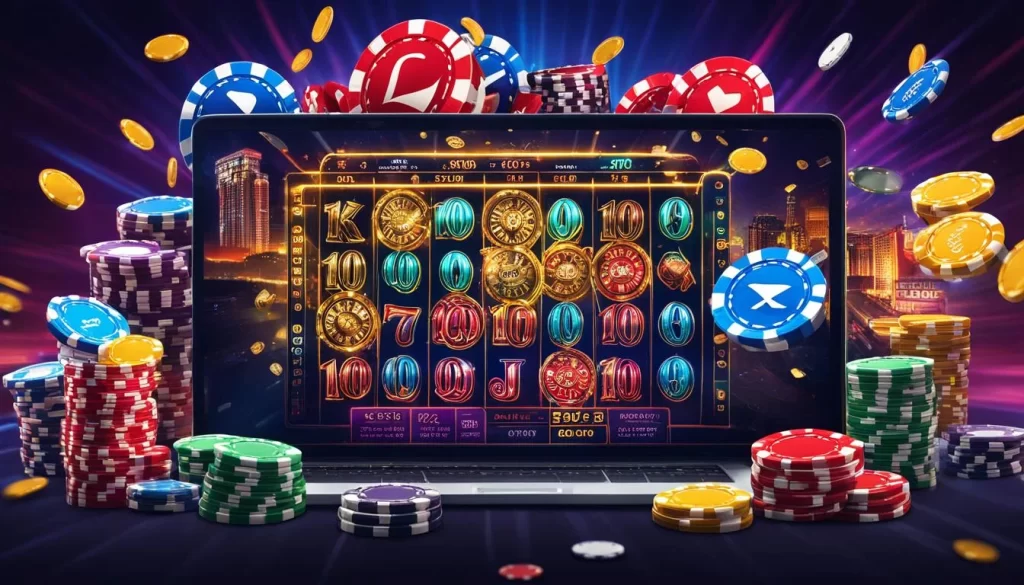 Người chơi đang phân tích các chiến kê và tỷ lệ cược trên máy tính, minh họa kinh nghiệm cá cược đá gà Thomo